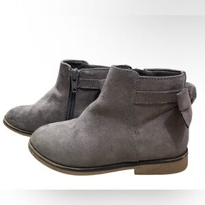 PLACE Booties for Girl color:gray size:8